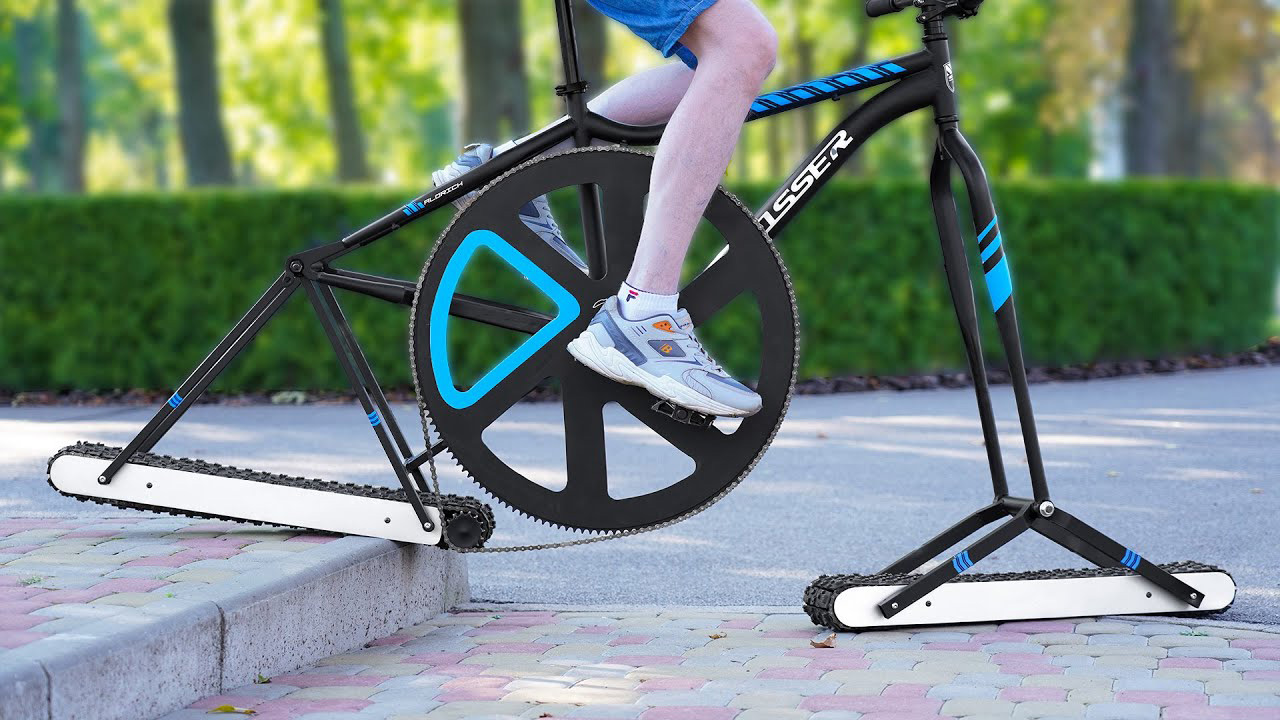 The Q Bike on Tracks