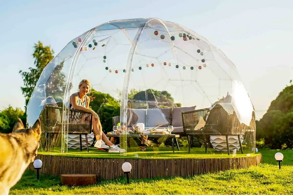 GeoDomeX Geodesic Dome