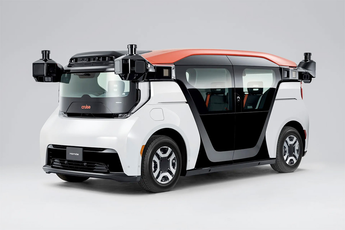 Honda GM Cruise Origin Driverless Ridehail Service
