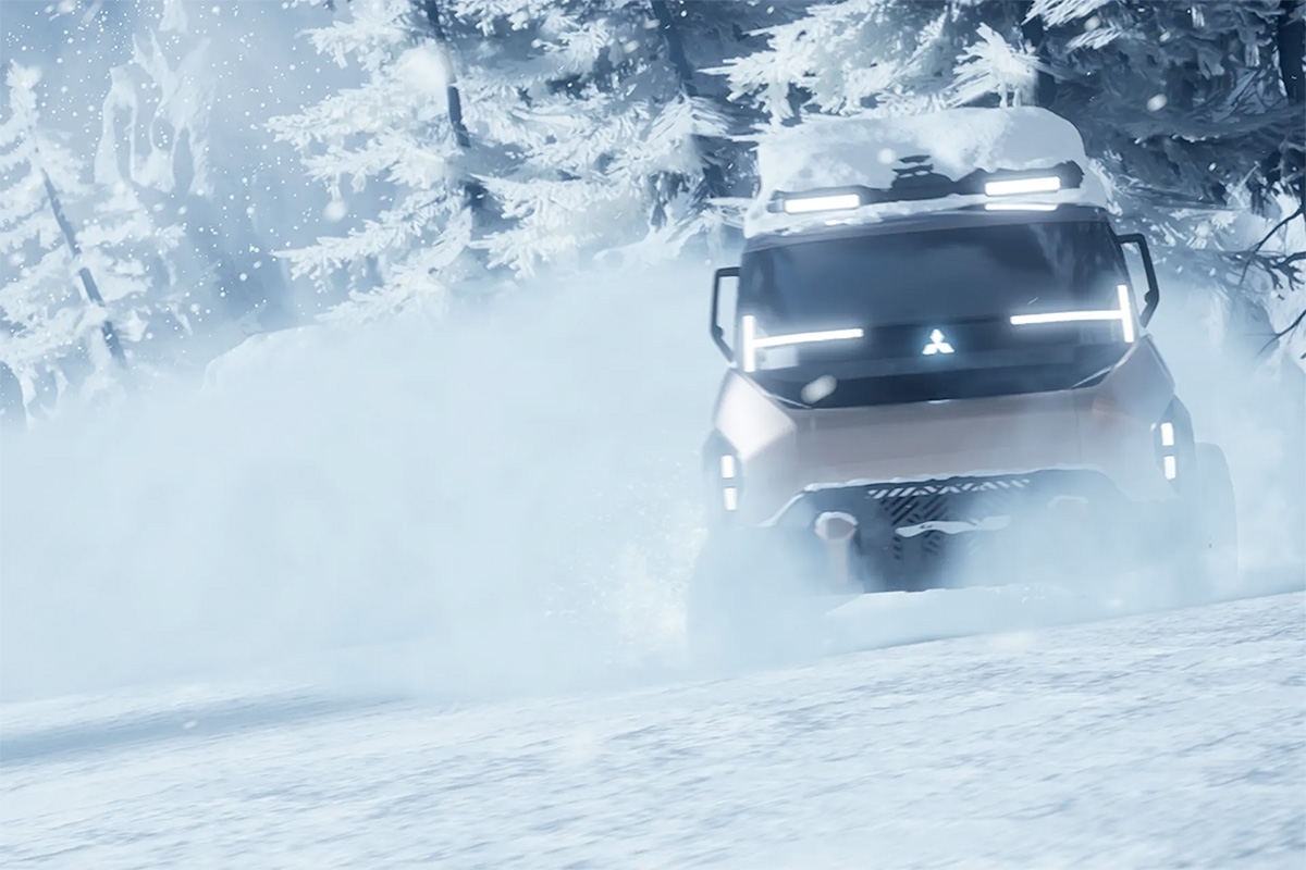 Mitsubishi D:X Concept Electrified Crossover MPV All Seasons