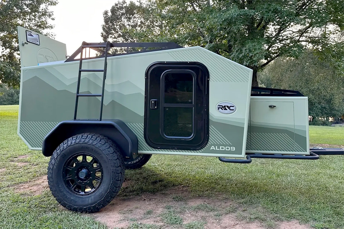 ROC ALD09 Composite Teardrop Trailer