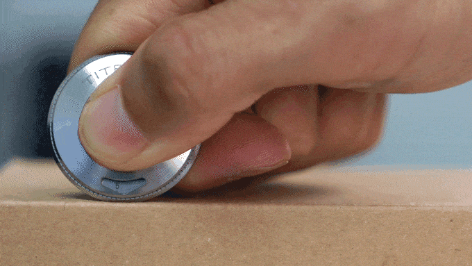 Tiroler Titanium Curve Measure Ring Window