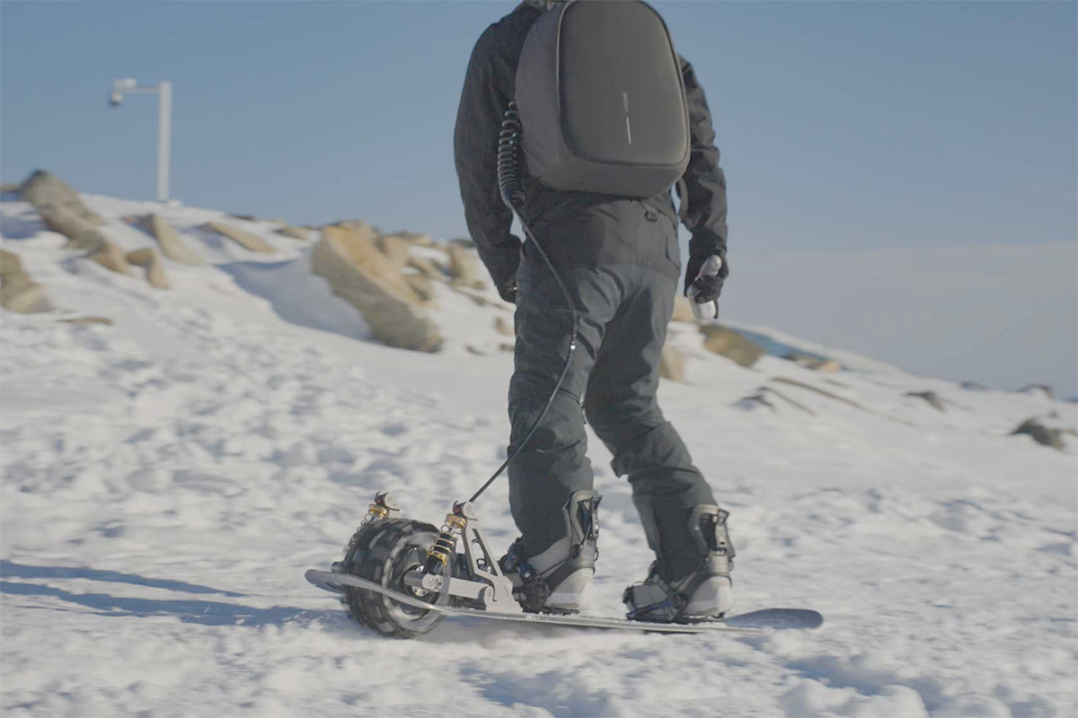 Cyrusher Ripple Electric Snowboard