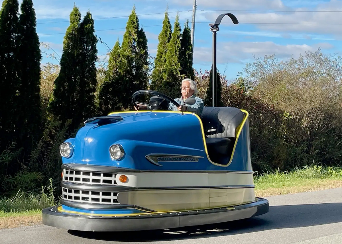 Giant Bumper Car Dan Hryhorcoff