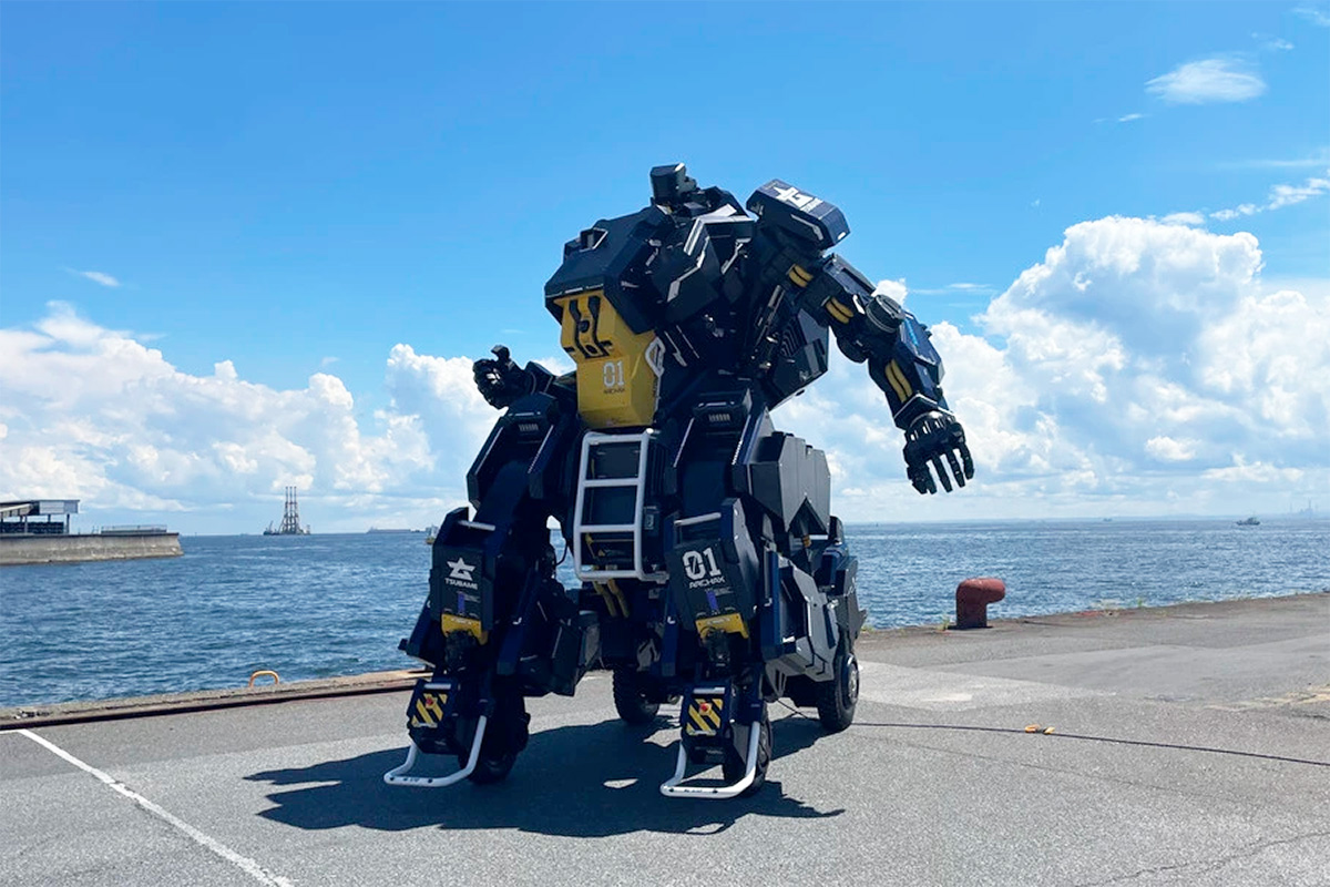 Transforming Archax Mecha Robot