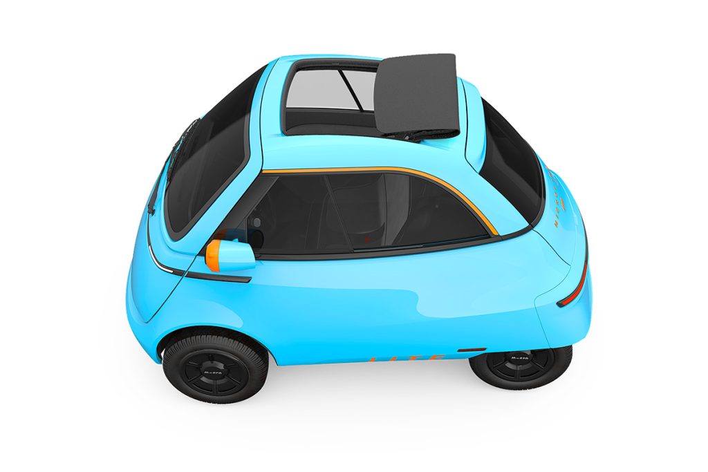 Microlino Lite Electric Micro-car Sunroof