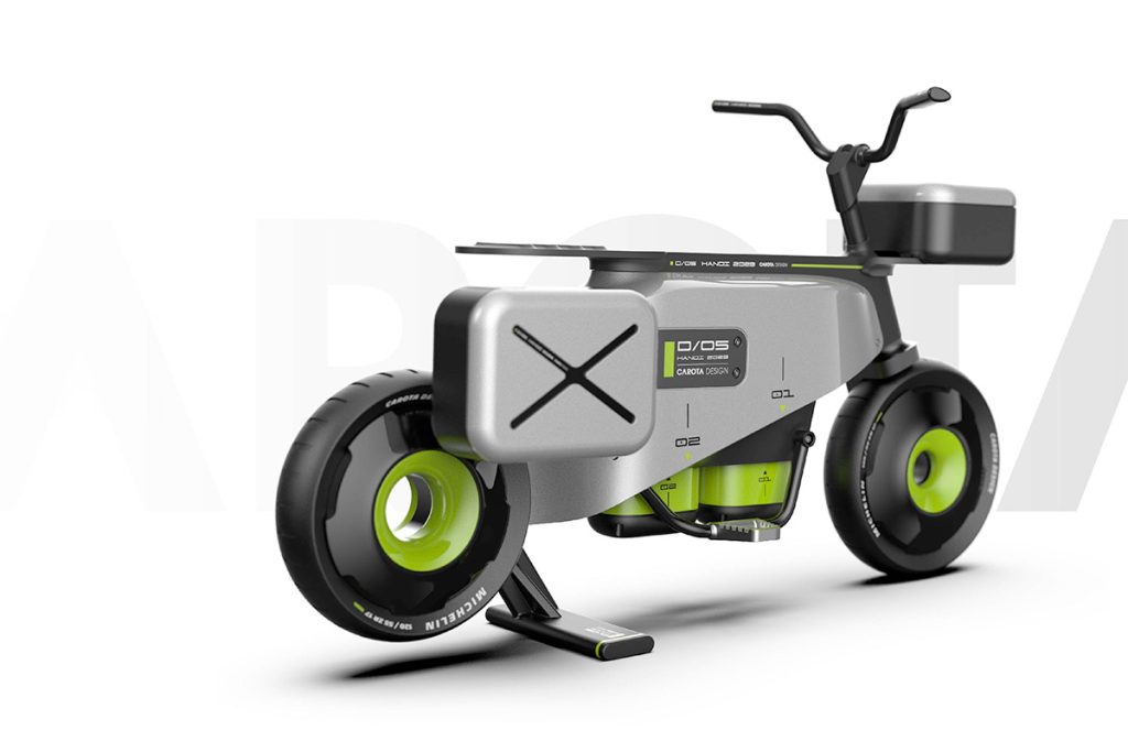 D05 Electric Delivery Scooter Concept