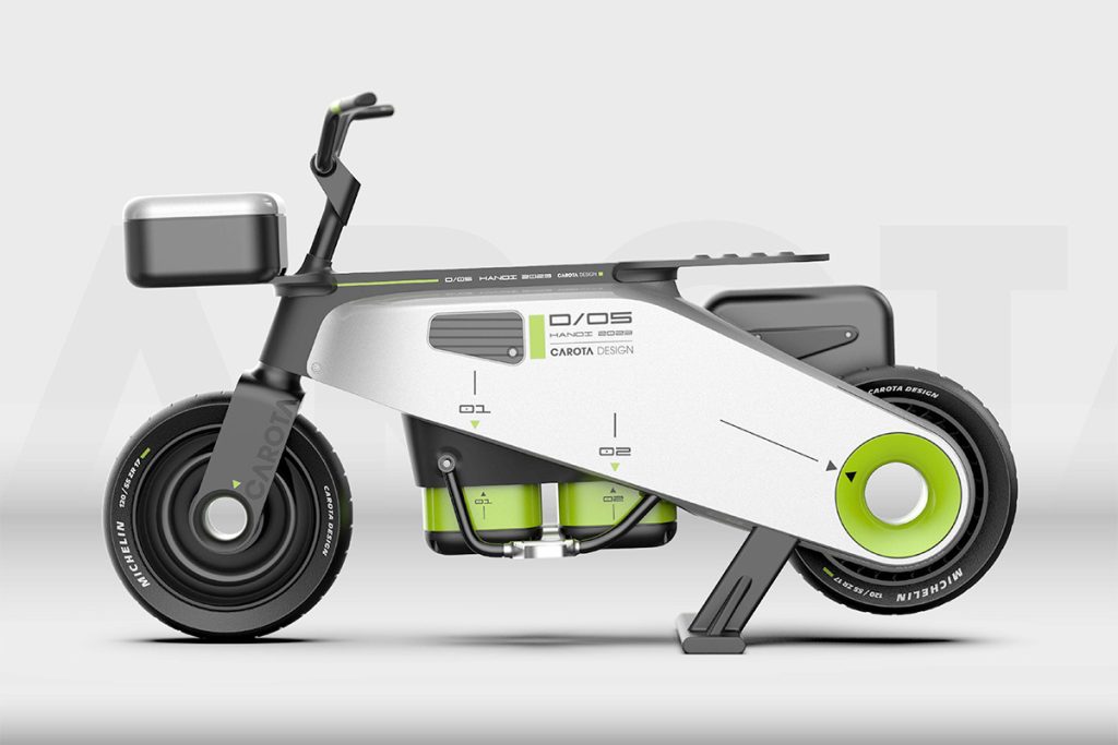 D05 Electric Delivery Scooter Concept