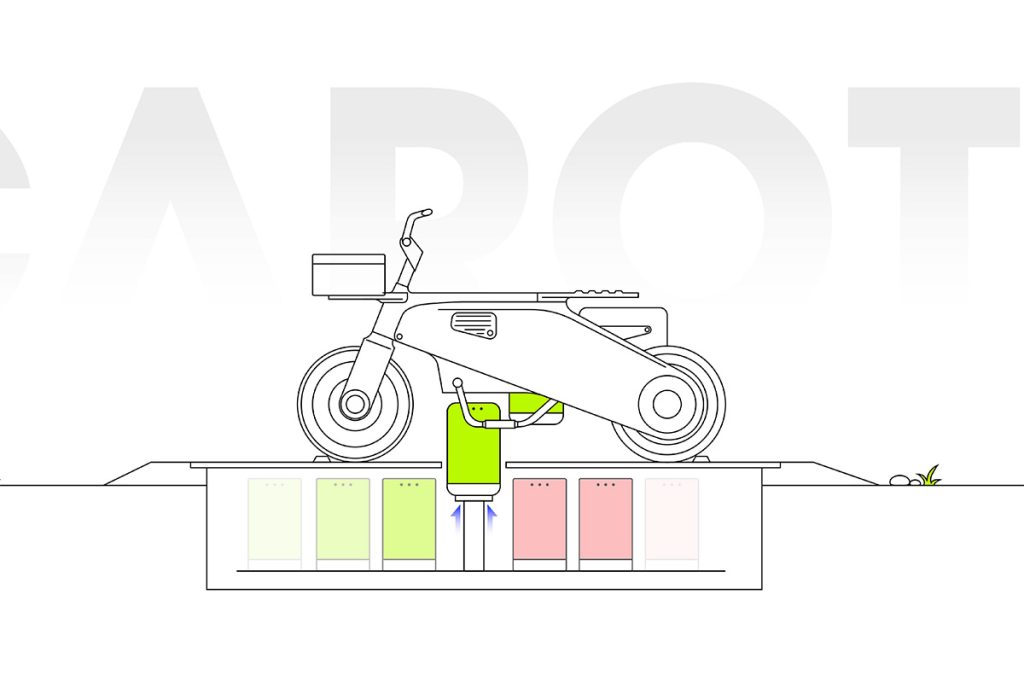 D05 Electric Delivery Scooter Concept