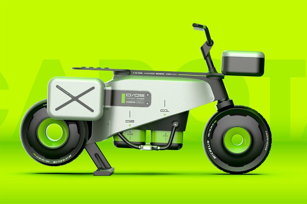 D05 Electric Delivery Scooter Concept