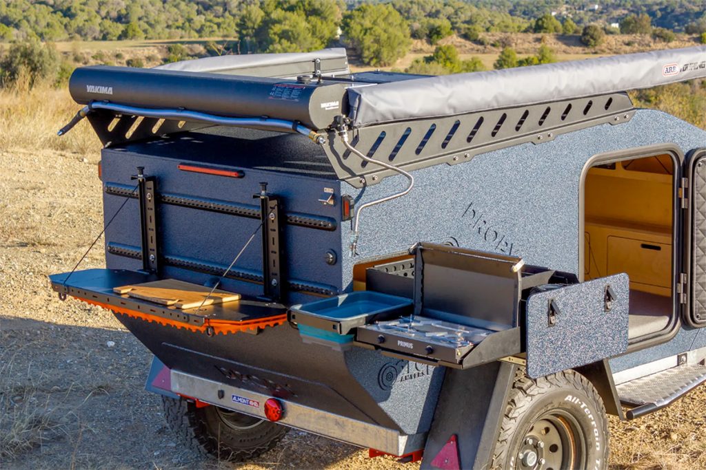 Dropy All-terrain Teardrop Micro-camper Multi-functional Kitchen
