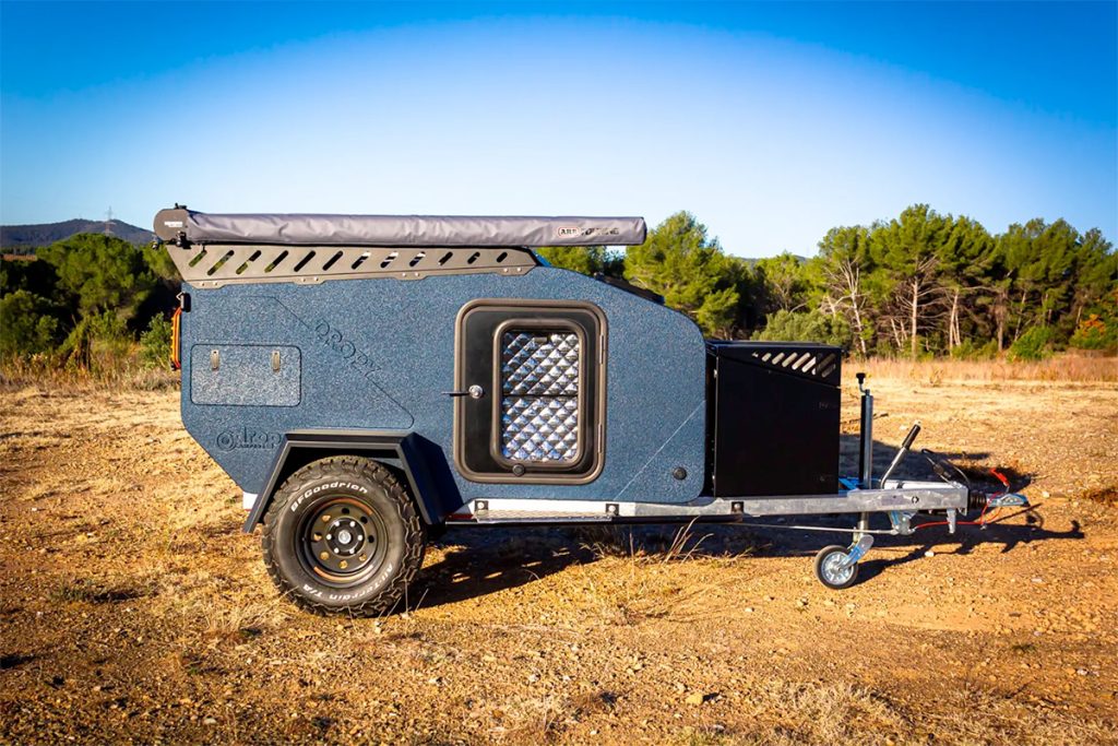 Dropy All-terrain Teardrop Micro-camper Unique Shape