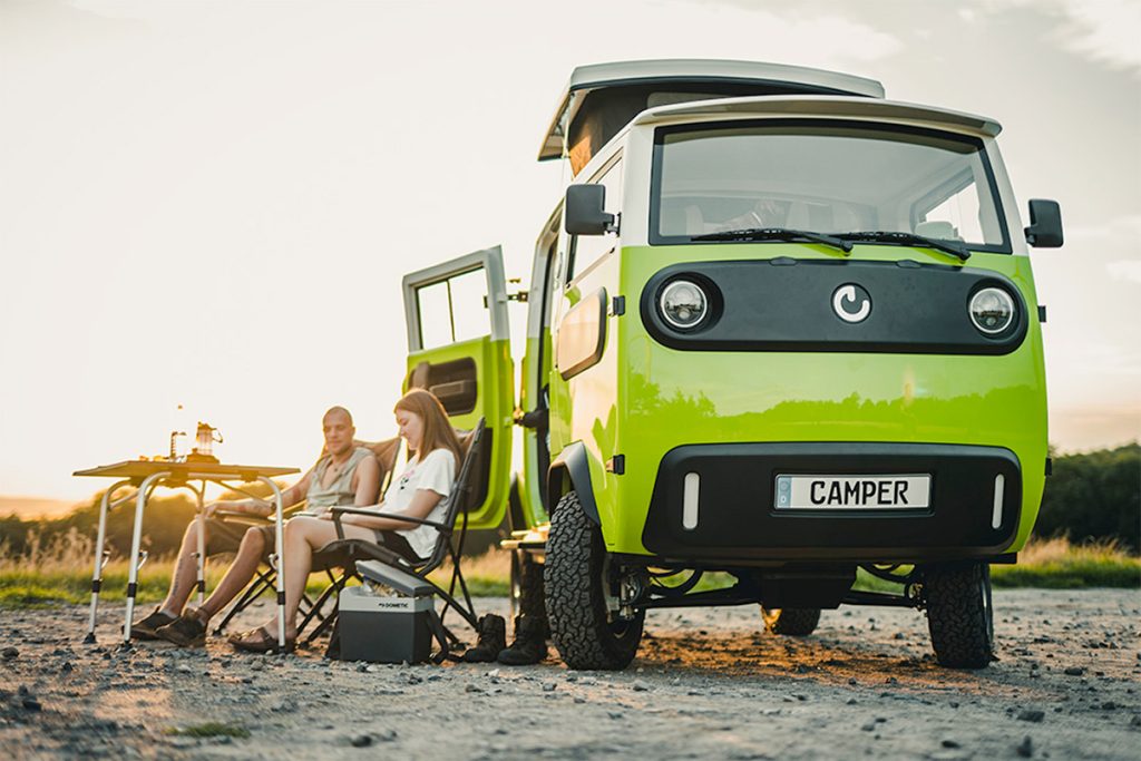 ElectricBrands XBus Modular Electric Vehicle Camper