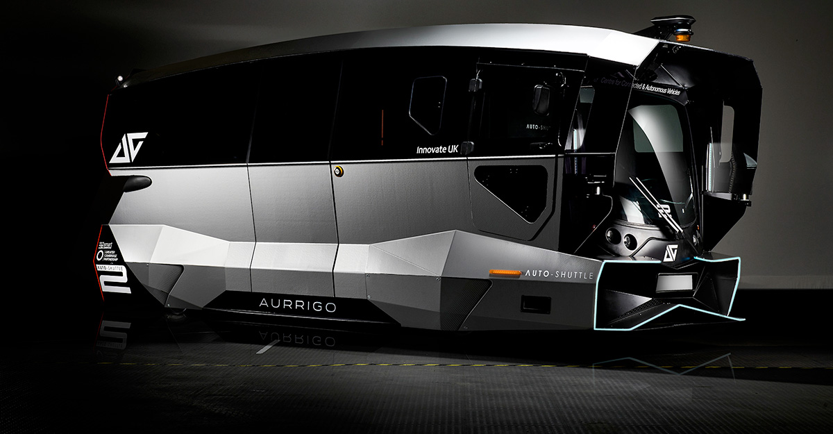 Fully Autonomous Aurrigo Auto-Shuttle
