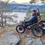 All-terrain Exoquad for Wheelchair Users
