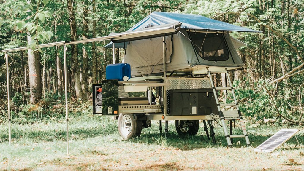 Genimax HR Tent-top Trailer Fully Setup