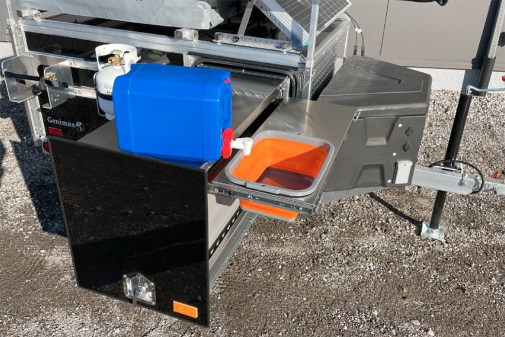 Genimax HR Tent-top Trailer Kitchen