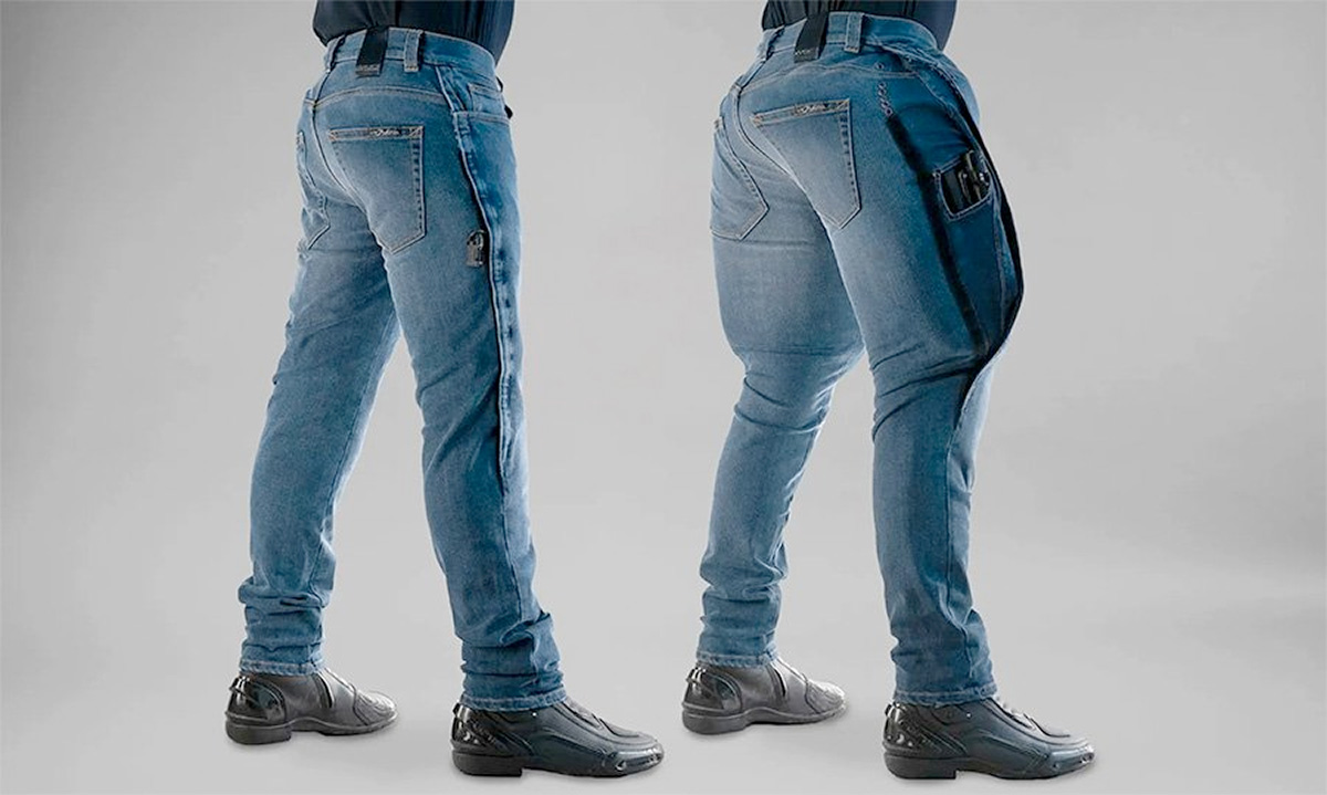 Mo'cycle Inflatable Airbag Jeans