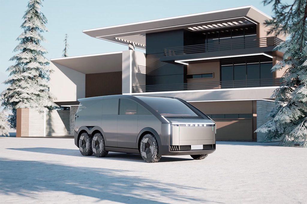 XPENG AEROHT Modular Flying Car Concept LAC Van