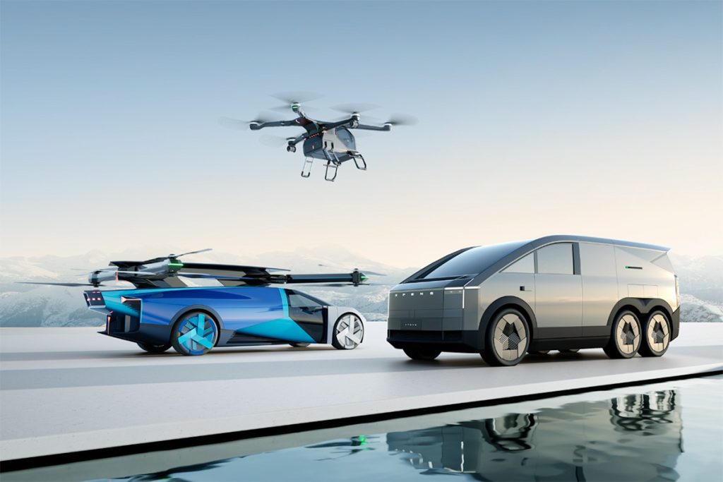 XPENG AEROHT Modular Flying Car Concept Supercar